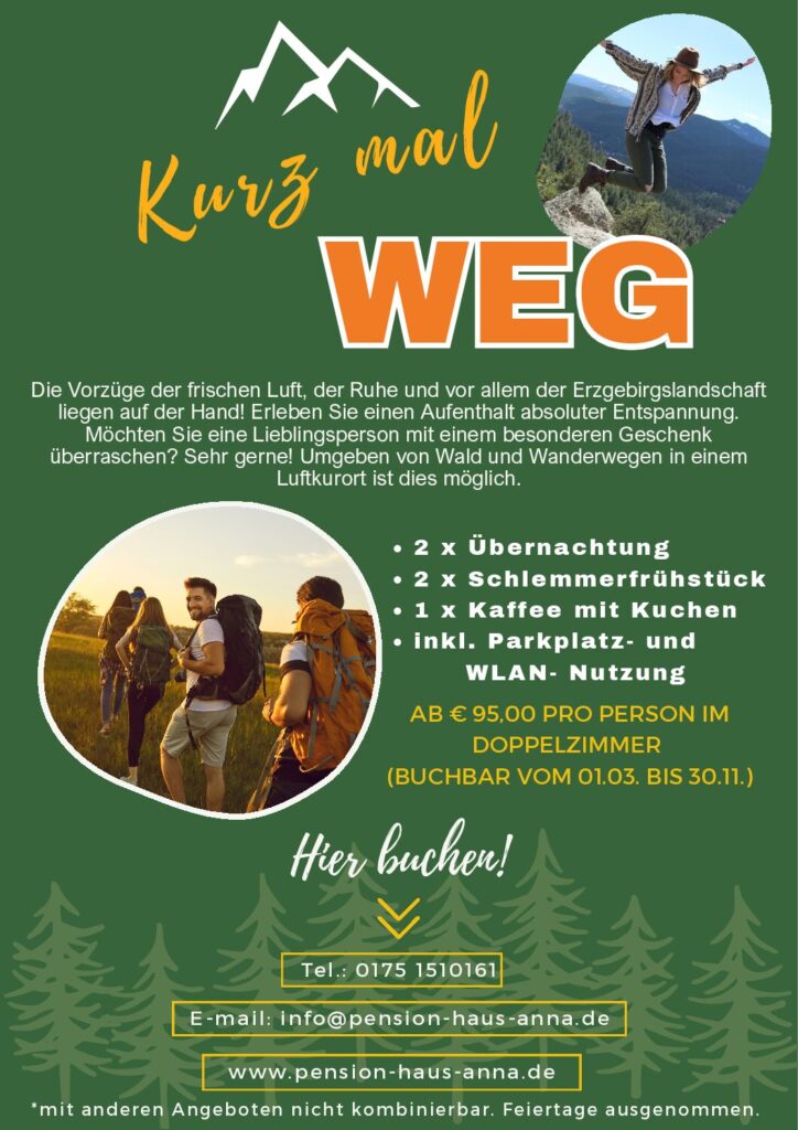 Kurz mal Weg - Angebot (PDF)
