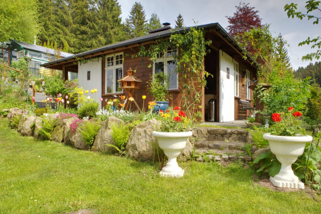 Garten im Waldhaus Anna